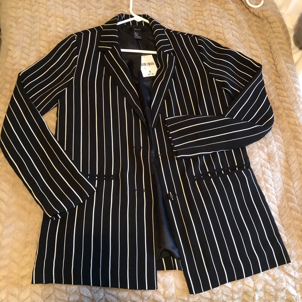 Striped Women’s Blazer